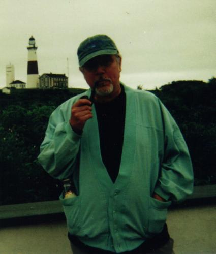 Gil at Montauk: one of his favorite place: July 2007