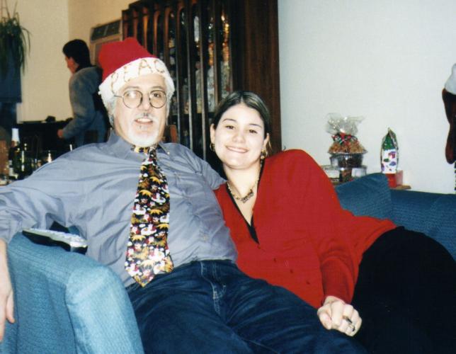 Gil and Vanessa Christmas 2003